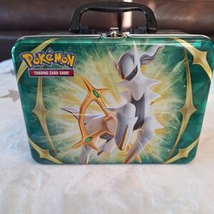 Arceus Lunchbox EMPTY Tin Card Storage‎ - Pokemon Spring 2022 Collectors Chest